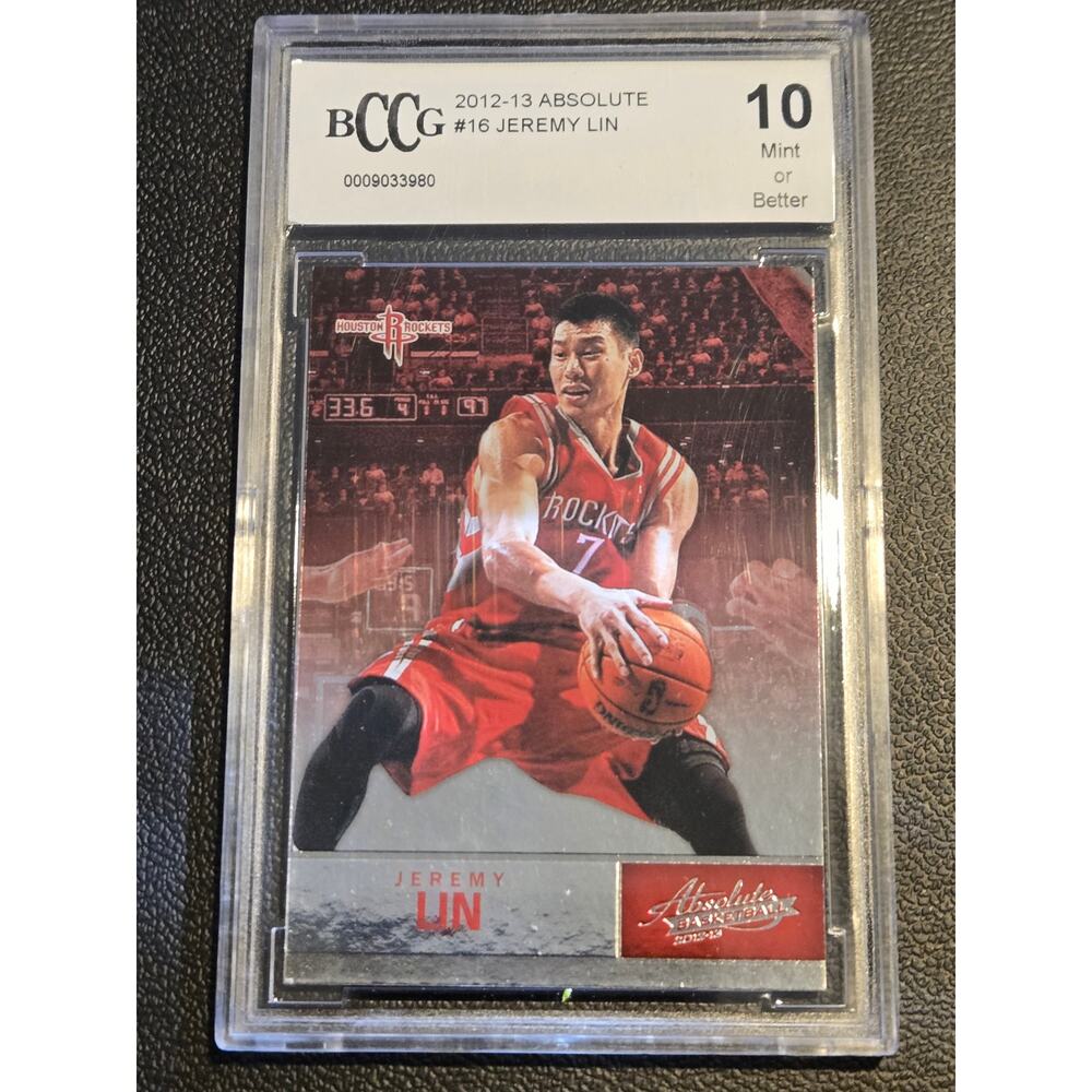 2012-13 Panini Absolute #16 Jeremy Lin BCCG 10